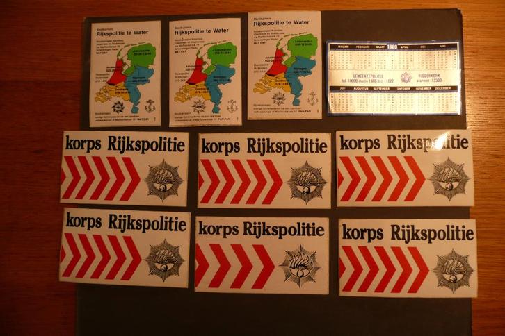 Stickers politie te water Rijkspolitie Gemeentepolitie, Verzamelen, Merken en Reclamevoorwerpen, Zo goed als nieuw, Overige typen