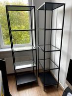 2x Ikea Vittsjö vitrinekast, Huis en Inrichting, Kasten | Vitrinekasten, Ophalen, 50 tot 100 cm, 150 tot 200 cm, 25 tot 50 cm