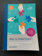 9789024406937 wat is onderzoek, Boeken, Studieboeken en Cursussen, Ophalen of Verzenden