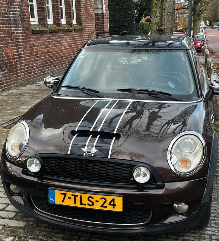 Mini Clubman 1.6 Cooper S AUT 2008 Bruin, Auto's, Mini, Bedrijf, Clubman, Benzine, D, Stationwagon, Automaat, Geïmporteerd, Bruin