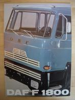 DAF F 1800 Brochure 1973 F1800 4x4 - NL, Ophalen of Verzenden, Zo goed als nieuw, Overige merken, DAF
