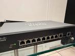 Cisco SG300-10PP 10-poorts Gigabit managed switch met PoE+, Ophalen of Verzenden, Zo goed als nieuw