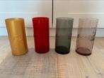 4x Coca cola glazen, Verzamelen, Ophalen of Verzenden, Zo goed als nieuw, Frisdrankglas