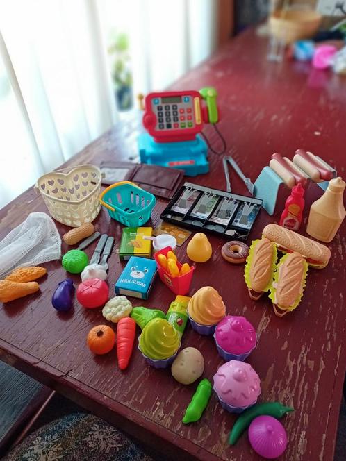 Keuken/ winkel spulletjes, Kinderen en Baby's, Speelgoed | Speelkeukens, Zo goed als nieuw, Ophalen