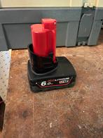 milwaukee 6 ah 12 volt accu, Ophalen, Zo goed als nieuw