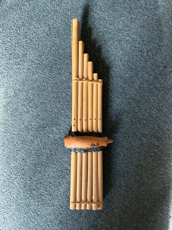 Autgphentieke Khaen of Khene voor decoratie zie tekkst, Muziek en Instrumenten, Blaasinstrumenten | Overige, Houtblazer, Ophalen of Verzenden