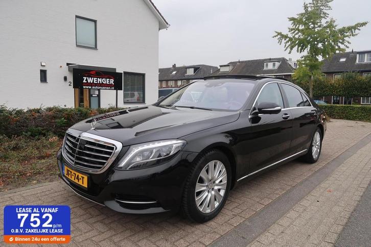 Mercedes S-klasse 500 4Matic Lang PANORAMADAK|CHAUFFEURS-PAK, Auto's, Mercedes-Benz, Particulier, Te koop, S-Klasse, 360° camera