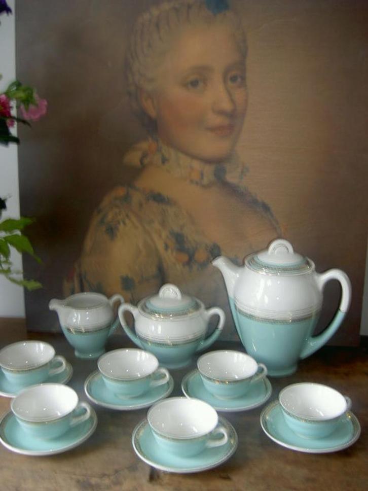 Frans koffieservies, Antiek en Kunst, Antiek | Servies compleet, Ophalen of Verzenden