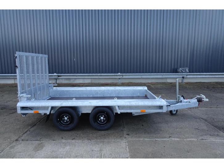 Bij Eemsned een Vlemmix Machinetransporter afm 3 x 150, Auto diversen, Aanhangers en Bagagewagens, Nieuw