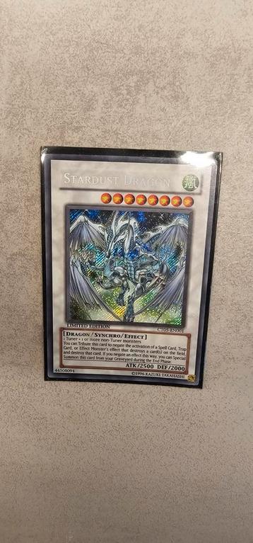 Stardust Dragon CT05-EN001 Limited edition SR beschikbaar voor biedingen