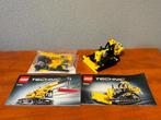 Lego 9391 - Technic 2in1 - Crawler Crane, Ophalen of Verzenden, Gebruikt, Complete set, Lego
