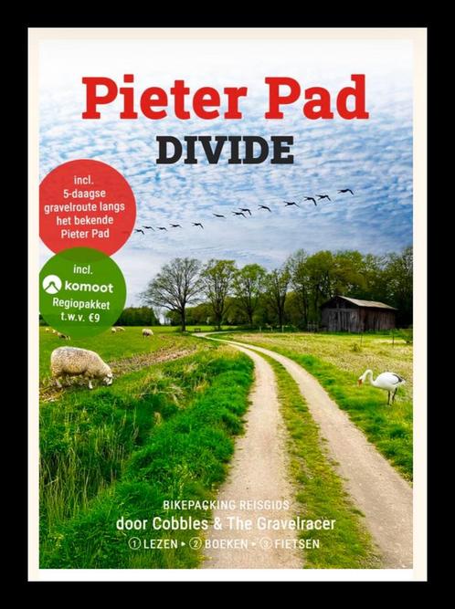 Pieter Pad Divide Gravelbike Bikepacking Mtb, Boeken, Reisgidsen, Zo goed als nieuw, Europa, Overige merken, Ophalen of Verzenden