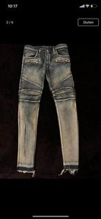 Balmain Jeans, Kleding | Heren, Spijkerbroeken en Jeans, W32 (confectie 46) of kleiner, Blauw, Balmain, Ophalen of Verzenden