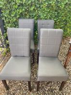 Eetkamer stoelen taupe, Ophalen, Zo goed als nieuw, Overige kleuren, Vier