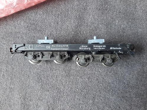 fleischmann wagon bij kraan, Hobby en Vrije tijd, Modeltreinen | H0, Gebruikt, Wagon, Gelijkstroom, Fleischmann, Ophalen of Verzenden