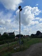 lichtmast 6-12 meter, Doe-het-zelf en Verbouw, Bouwverlichting, Ophalen, Gebruikt, 200 tot 500 watt, Lamp met armatuur