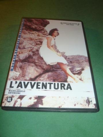 L'avventura   Michelangelo Antonioni  dvd  Met Monica Vitti beschikbaar voor biedingen