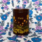 Brabantia theeblik • Bewaarblik • Opbergblik • Vintage, Verzamelen, Ophalen of Verzenden, Huis en Inrichting