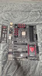 Msi z97 gaming 5 moederbord socket 1150, Computers en Software, Moederborden, Ophalen of Verzenden, Zo goed als nieuw, DDR3