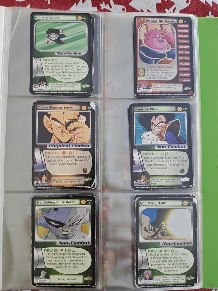 Dragon Ball Z Kaarten - Vintage Collectie, Hobby en Vrije tijd, Verzamelkaartspellen | Overige, Gebruikt, Meerdere kaarten, Ophalen of Verzenden