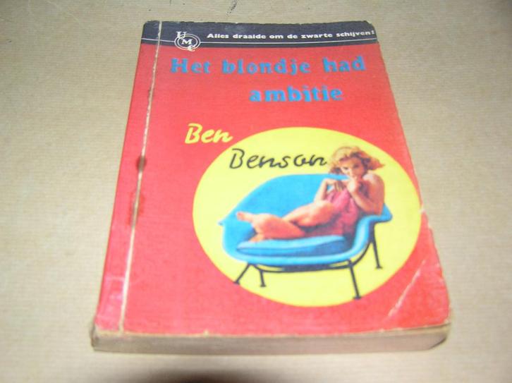 Ben Benson/Het Blondje had Ambitie(UMC-Real 112), Boeken, Detectives, Gelezen, Ophalen of Verzenden