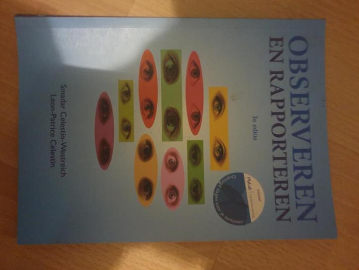 Observeren en Rapporteren - 3e editie, Boeken, Studieboeken en Cursussen, Gelezen, HBO, Gamma, Ophalen of Verzenden