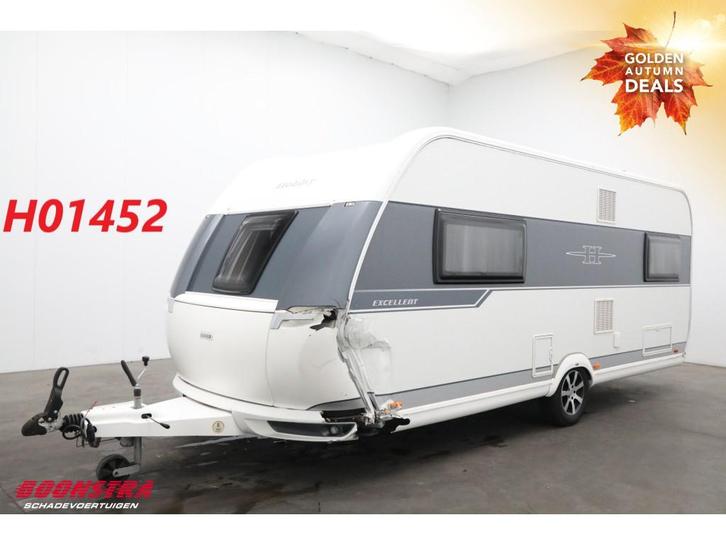 Hobby 540 Excellent Rondzit Queens Bed BY 2017 (bj 2017), Caravans en Kamperen, Caravans, Bedrijf, tot en met 4, 1250 - 1500 kg