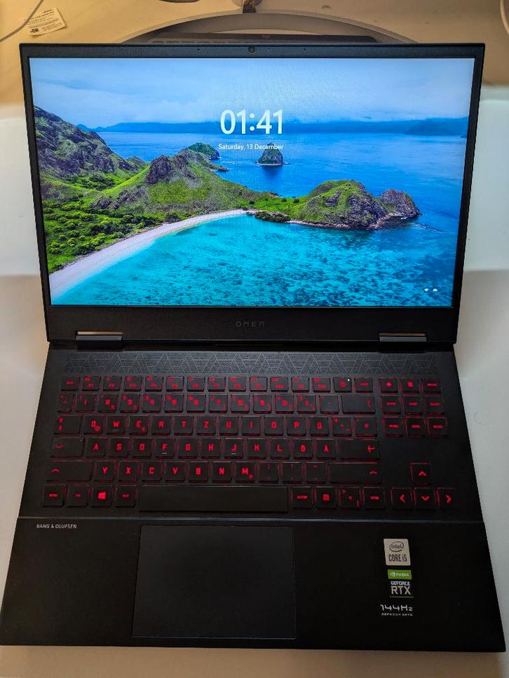 HP Omen 15 Gaming Laptop, RTX 2070, 144Hz (Great Condition), Computers en Software, Windows Laptops, Zo goed als nieuw, 15 inch