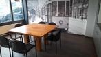 Robuuste eettafel nieuw  140 x 140 cm, Verzenden, Nieuw, Vijf personen of meer, Rechthoekig