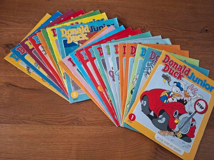 Donald Duck Junior 21x, Boeken, Strips | Comics, Gelezen, Meerdere comics, Europa, Ophalen of Verzenden