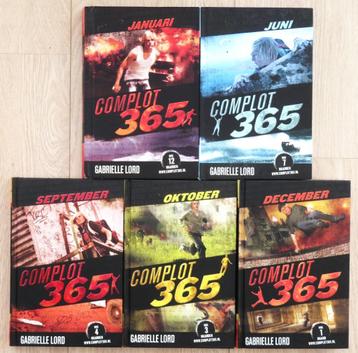 5x Gabrielle Lord: Complot 365 ( jan juni sept okt dec ) beschikbaar voor biedingen