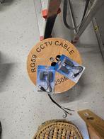 Camera Kabel RG59 Volle Rol + 4 Baluns en coax c12, Ophalen of Verzenden, Nieuw, Buitencamera