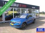 Skoda Karoq 1.5 TSI ACT Sportline Pano/ACC/Virtual/Newmodel, 65 €/maand, 4 cilinders, Blauw, Bedrijf