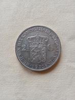 Zilveren rijksdaalder 1932 , Wilhelmina met grof haar., Postzegels en Munten, Munten | Nederland, Zilver, Ophalen of Verzenden