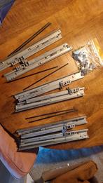 3x Besta laderail druk en open, 1 of 2 laden, Ophalen of Verzenden, Zo goed als nieuw, Minder dan 100 cm