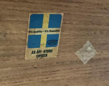 Dienblad - 1950's - Ab Ary Nybro Sweden beschikbaar voor biedingen