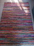 Katoenen vloerkleed kleurrijk, Huis en Inrichting, Stoffering | Tapijten en Kleden, Ophalen of Verzenden, Zo goed als nieuw, Rechthoekig