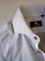 Circle of Gentlemen overhemd, grijs met print, maat 39, Zo goed als nieuw, CIRCLE OF GENTLEMEN, Grijs, Halswijdte 39/40 (M)