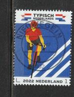 Typisch Nederland. Wielrenner.  NVPH4025, Postzegels en Munten, Postzegels | Nederland, Ophalen of Verzenden, Na 1940, Gestempeld