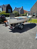 Linder 440 Fishing incl trailer en suzuki 5pk 4takt, Watersport en Boten, Ophalen, Tot 10 pk, Aluminium, Zo goed als nieuw