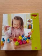 HABA speelgoed/spel hout met kleuren, steekspel, ringen, Kinderen en Baby's, Speelgoed | Houten speelgoed, Ophalen of Verzenden