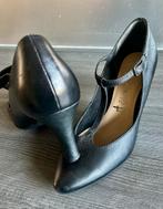 NIEUW Tamaris leren pumps / Mary Janes Maat 40, Tamaris, Pumps, Zwart, Nieuw