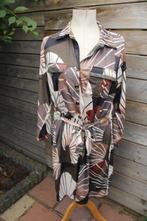 Doorknoopjurk taupe/ bruin K-Design mt XL Vaste prijs, Kleding | Dames, K-design, Bruin, Maat 46/48 (XL) of groter, Ophalen of Verzenden