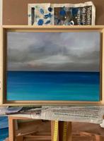 Stilte aan de Horizon – Origineel Schilderij, Ophalen of Verzenden