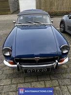 MG MGB Cabriolet | 1974 | Route 66 Auctions, Auto's, Overige carrosserieën, Zwart, Bedrijf, Handgeschakeld