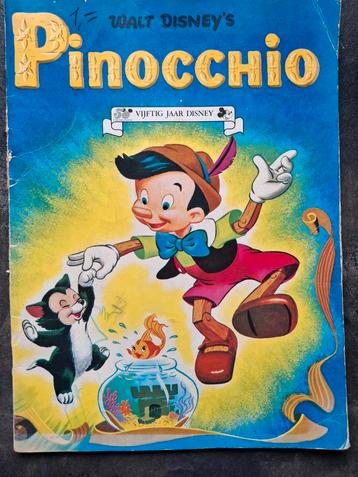 Pinocchio - Jubileumboek 50 jaar Walt Disney beschikbaar voor biedingen