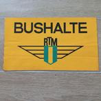 Sticker Bushalte RTM, Verzamelen, Ophalen of Verzenden, Zo goed als nieuw, Auto's