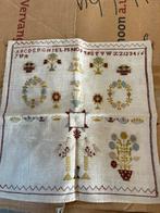 Antiek Merklap Borduurwerk, Ophalen