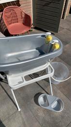 Babybadje met standaard & tummytub, Gebruikt, Badje, Standaard, Ophalen