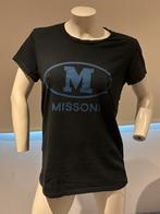 M missoni shirt met logo print maat m, Maat 38/40 (M), Zwart, Ophalen of Verzenden, Zo goed als nieuw